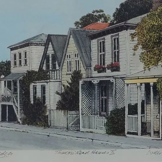 LEITCH, Peter G. (Active 1970s-80s) - Tinakori Road Houses 11