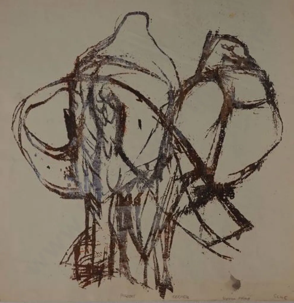 SKERMAN, Susan (1928-) - Pigeons - Keruru Image 1++