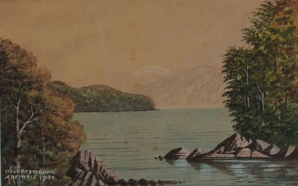 FINNIS, A - Lake Waikaremoana Image 1++
