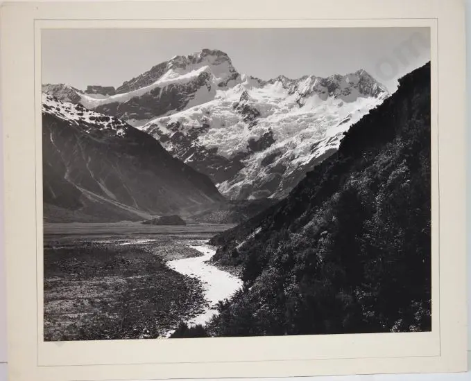 RUNDLE, John (1933-2014) - Mount Sefton and the Hooker River Image 1++