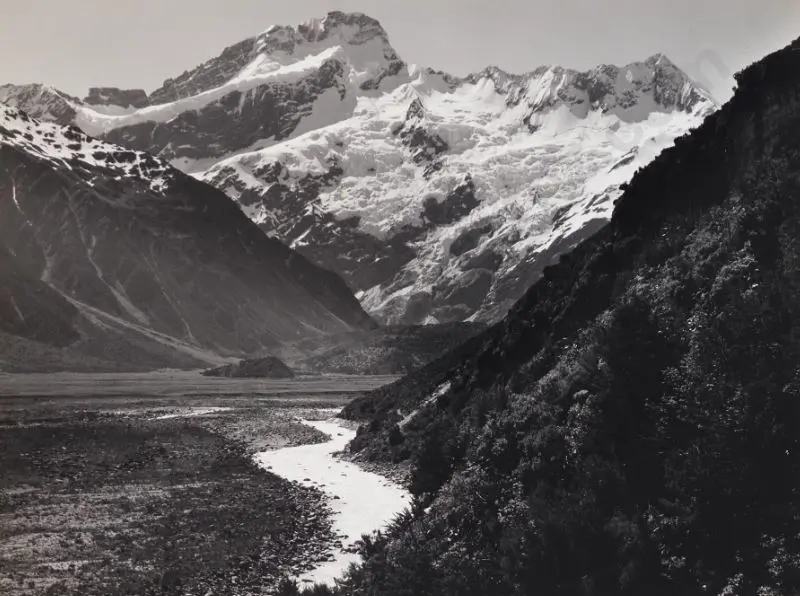 RUNDLE, John (1933-2014) - Mount Sefton and the Hooker River Image 1++