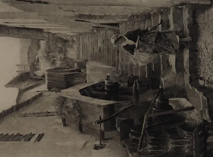 WOODS, Henry R.A. (1846-1921) - The Water Wheel Image 1++
