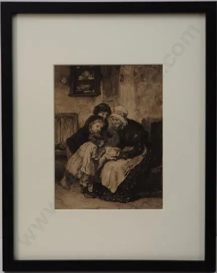 CAMERON, Hugh (1835-1918) - The New Arrival Image 1++