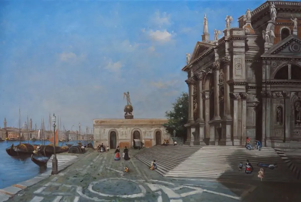 UNKNOWN artist - Venetian Scene Image 1++
