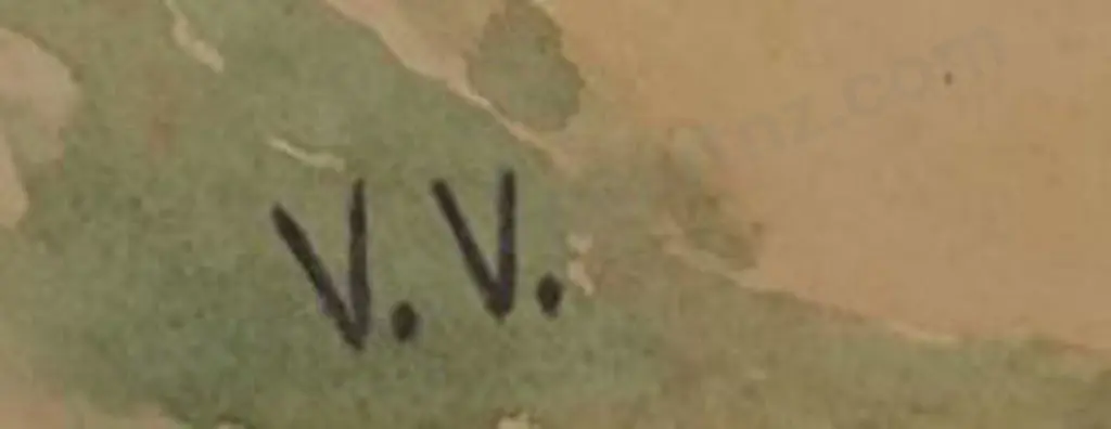 VIAL, V. - Mediterranean Scene with Olive Grove Image 1++