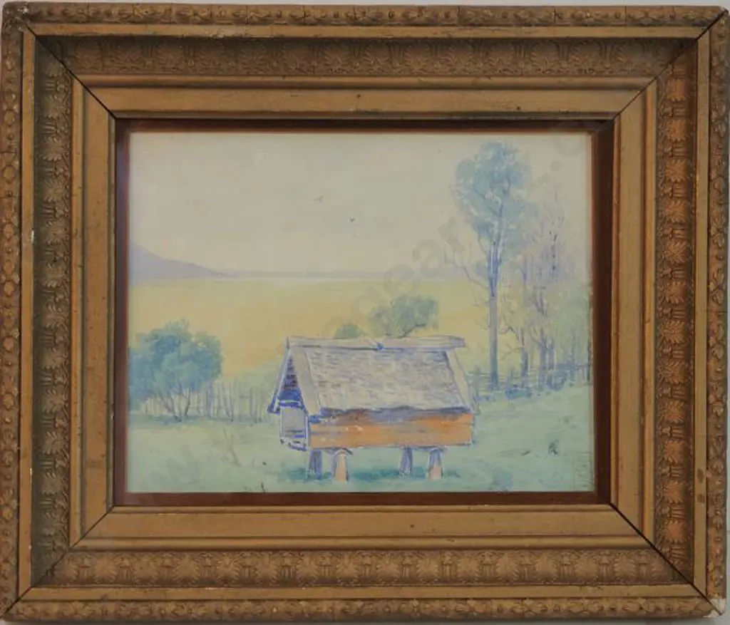 PAYTON, Edward William (1859-1944) - Maori Store House Image 1++