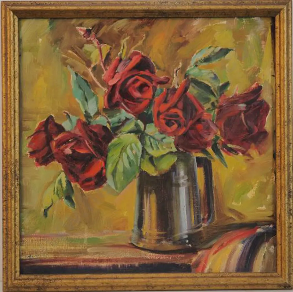 SALMOND, Kathleen (1895-1946) - Red Roses Image 1++