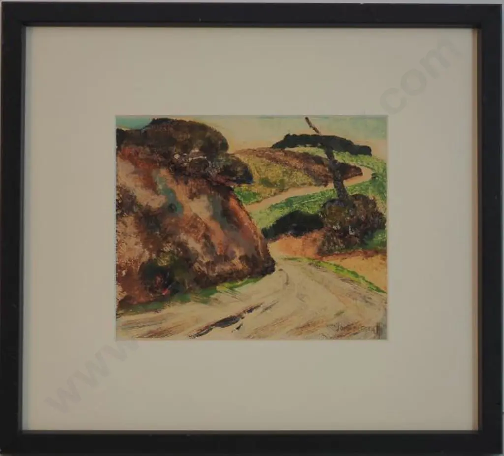 WEEKS, John (1888-1965) - Winding Road Image 1++