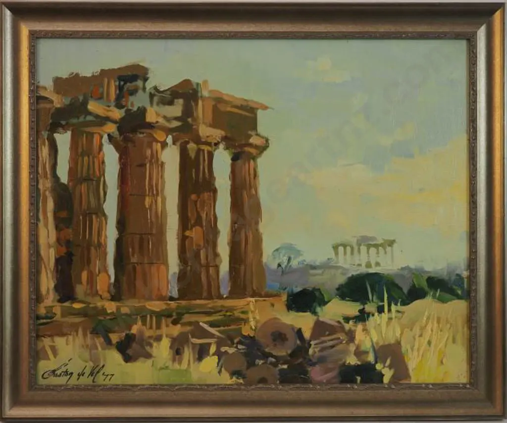 VEL, Gaston de (1924-2010_ - Early Civilisation (Sicily) Image 1++