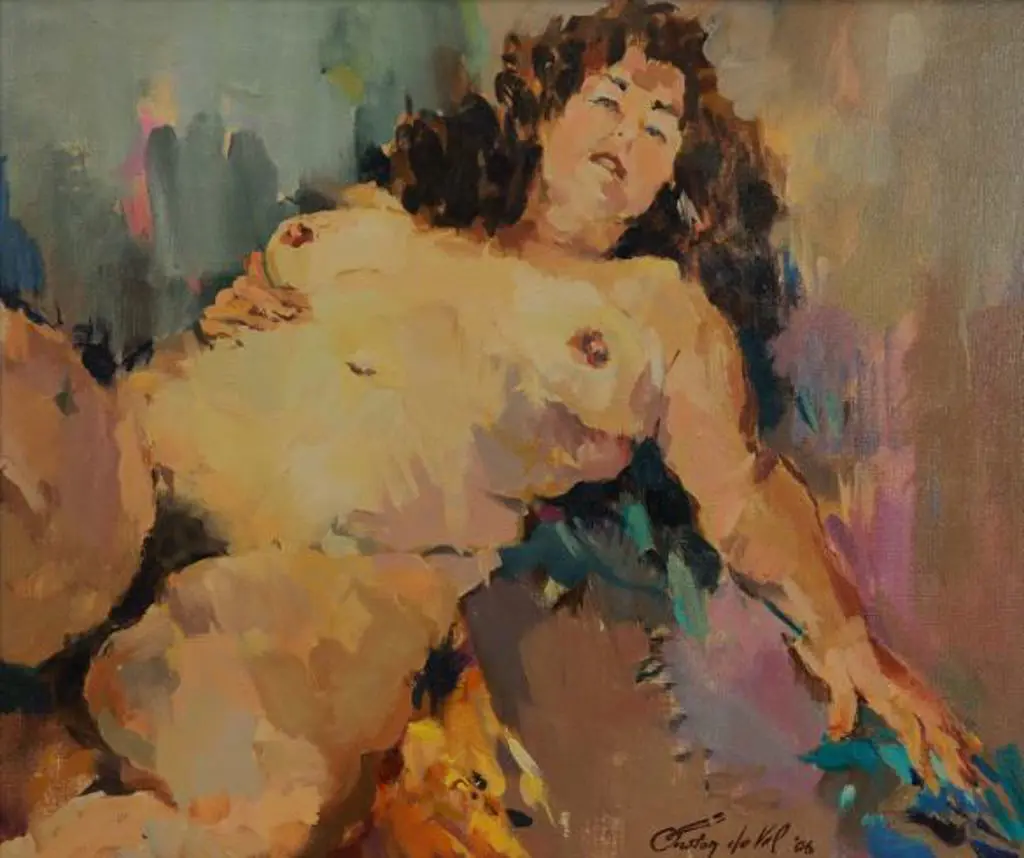 de VEL, Gaston (1924-2010) - Reclining Nude Image 1++