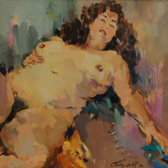 de VEL, Gaston (1924-2010) - Reclining Nude