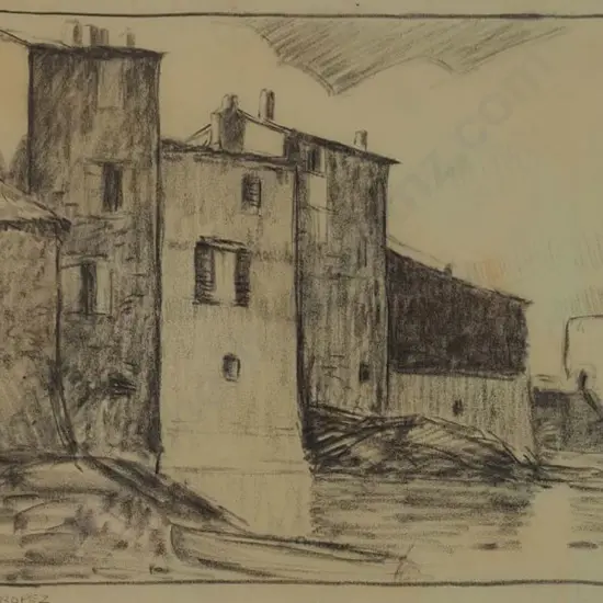 WEEKS, John (1888-1965) - St Tropez