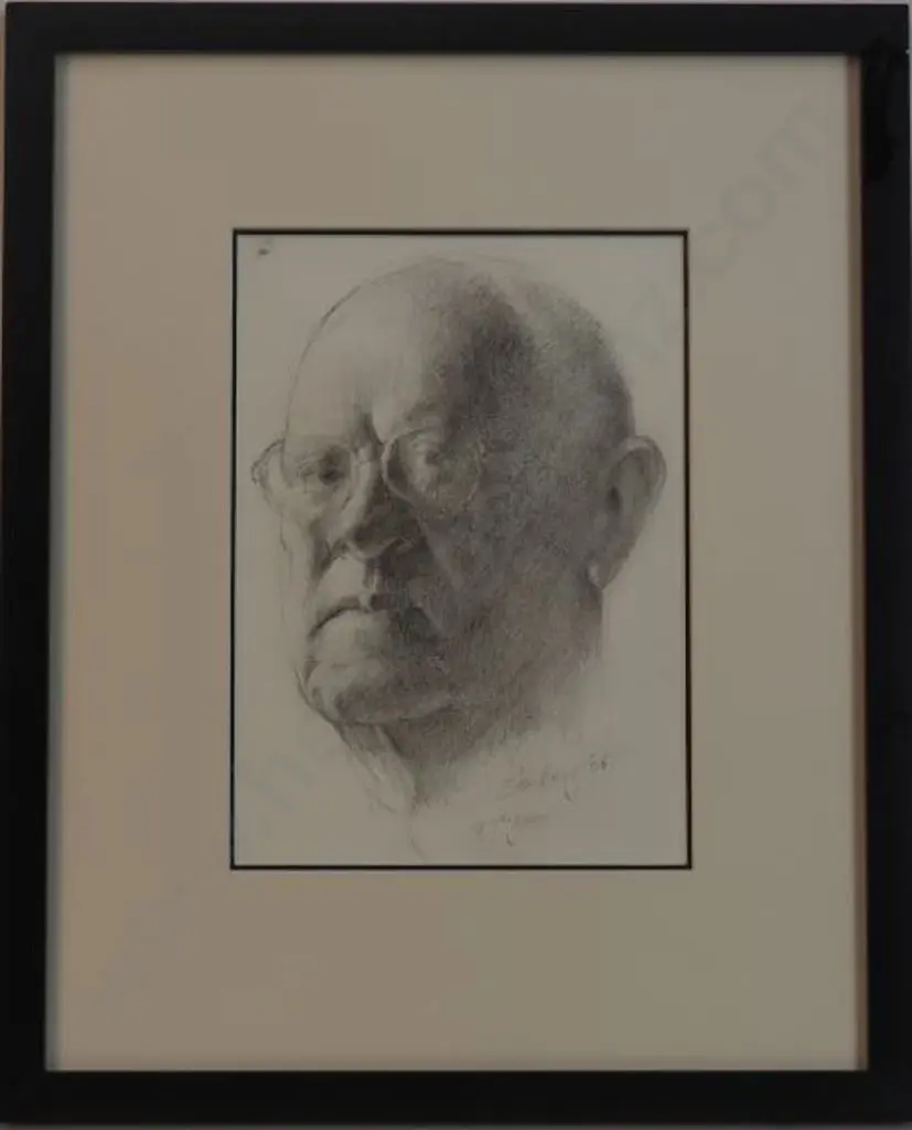 STENBERG, Ron (1919-2017) - Self Portrait -  in his 87th Year Image 1++