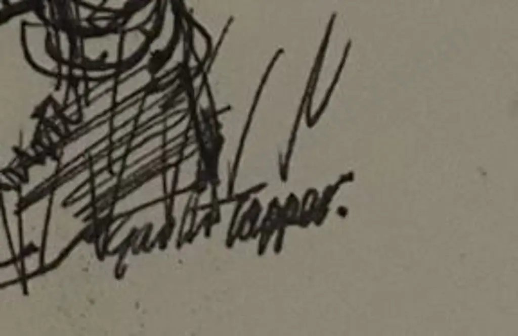 TAPPER, Garth (1927-1999) - That Know-all Jerk talking to the Kids Image 1++