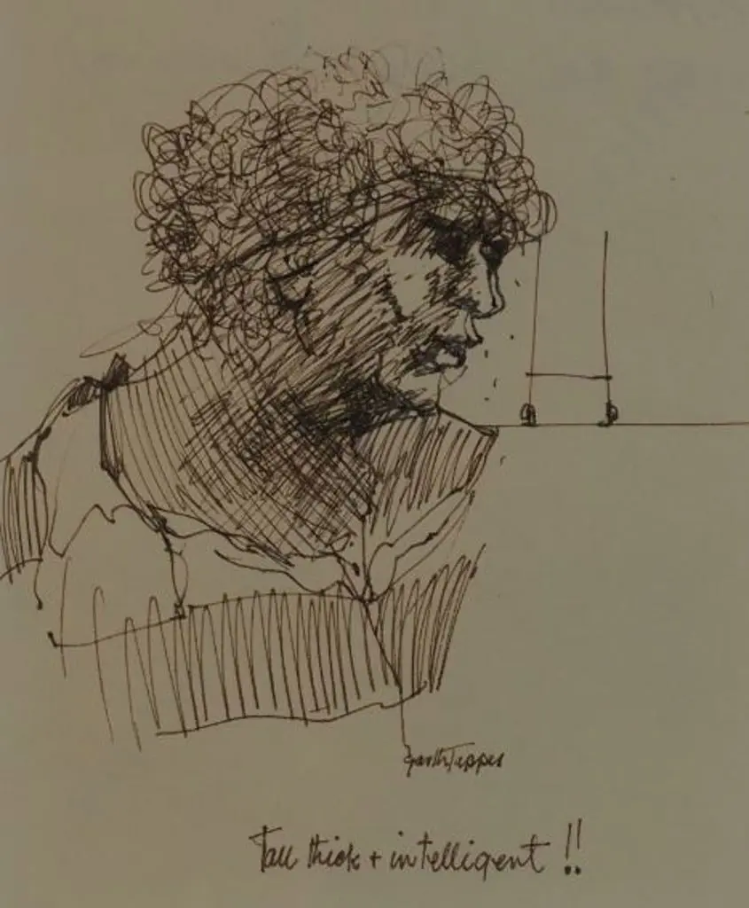 TAPPER, Garth (1927-1999) - Tall, Thick and Intelligent Image 1++