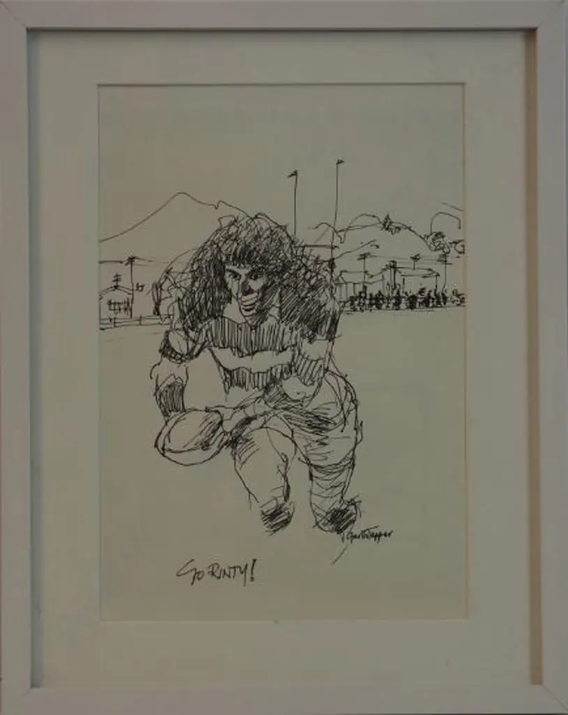 TAPPER, Garth (1927-1999) - Go Rinty - Long Haired Pakeha Image 1++