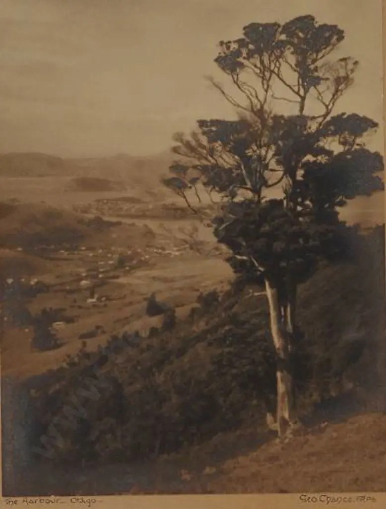 CHANCE, George (1885-1963) - Otago Harbour Image 1++