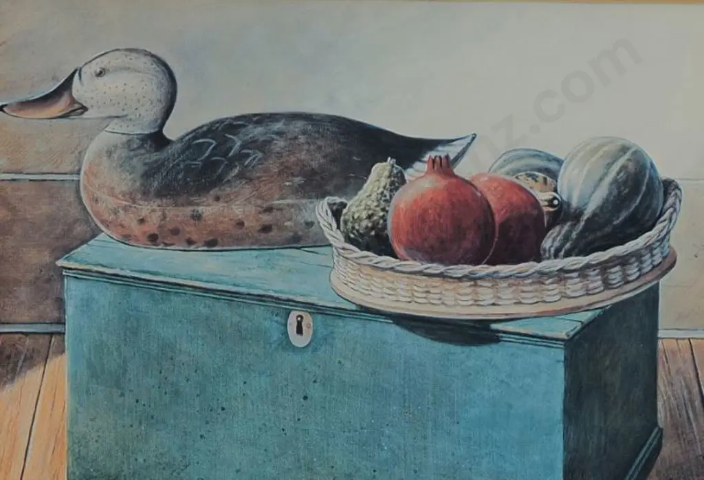 UNKNOWN artist - Duck with Basket of Veges Image 1++