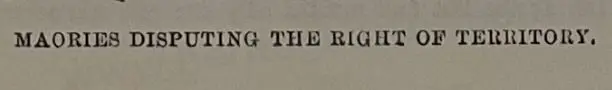 ILLUSTRATED LONDON NEWS - 1862 - Maoris Disputing the Right of Territory Image 1++