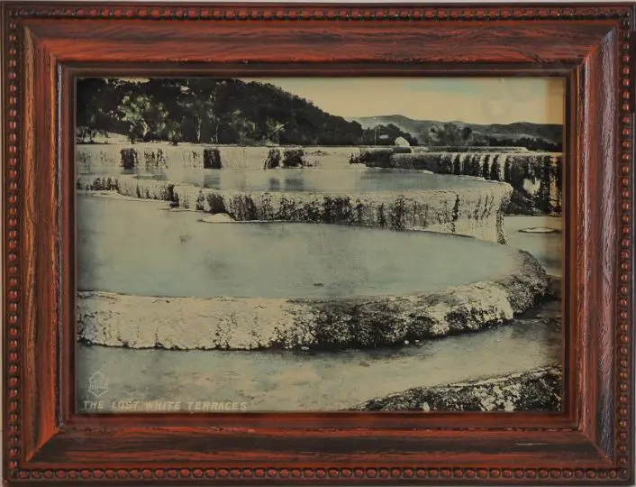 UNKNOWN photographer - The Lost White Terraces Image 1++