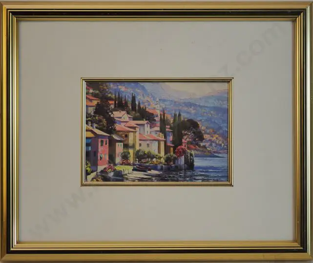 BEHRENS, Howard (1933-2014) - Lake Como Image 1++