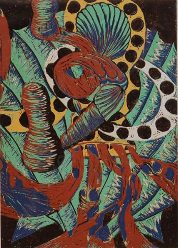 UNKNOWN artist - Abstract Image 1++