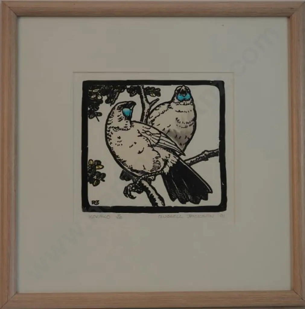 JACKSON, Russell M. (1947-) - Kokako Image 1++