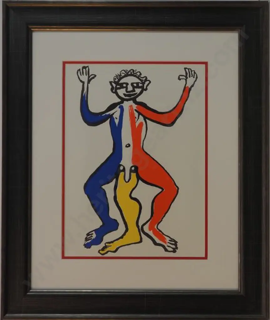 CALDER, Alexander (1898-1976) - Un Patriot (Man with 3 legs) Image 1++