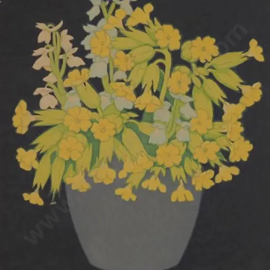 HALL THORPE, John (1874-1947)   - Cowslips