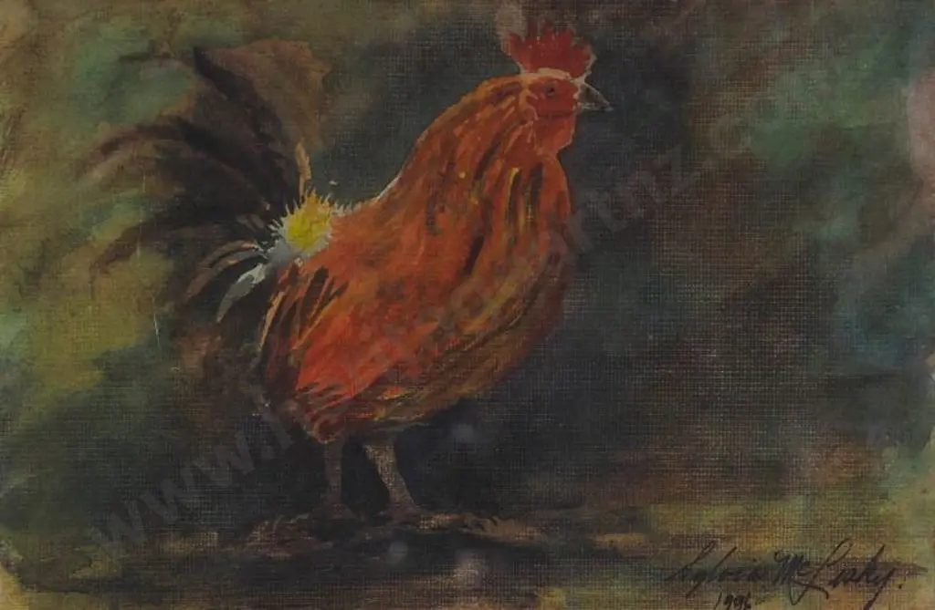 McCLISKY, Sylvia - The Rooster 1996 Image 1++