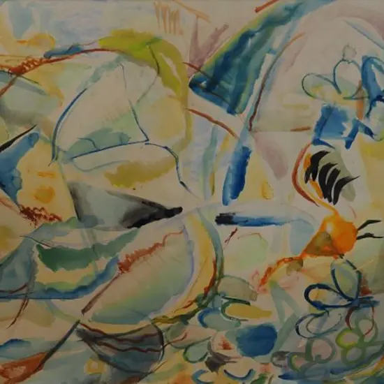 GABRIELLE - Abstract with Rooster
