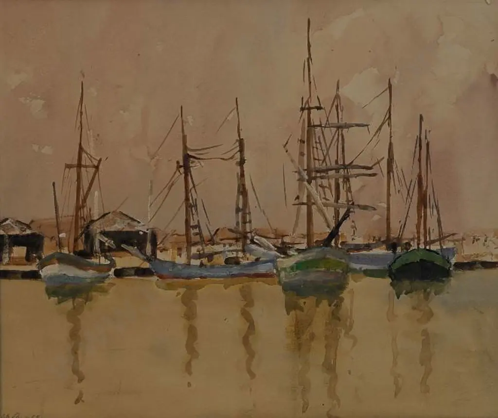 BURGE, Maud (1865-1957) - Istra, Slovenia, Dalmatian Coast Image 1++