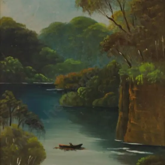 HOUGH, A (19th Cent.) - Wanganui River