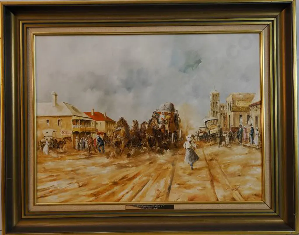 GUY, John (1944-2000) - The Castlereagh Line, Glen Innes 1895 Image 1++