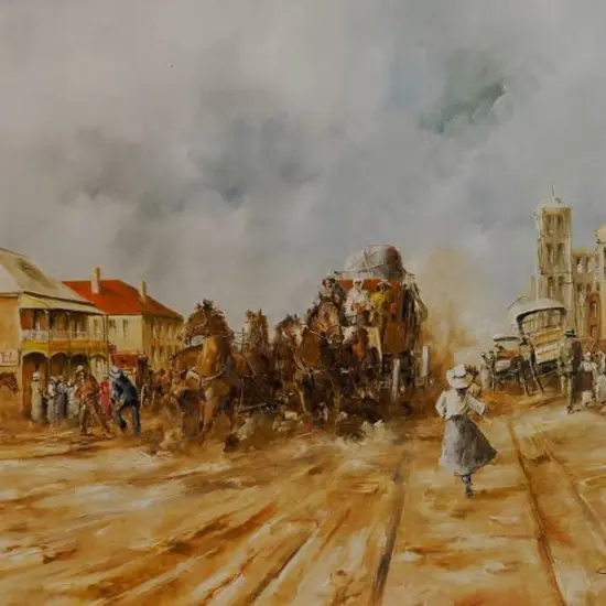 GUY, John (1944-2000) - The Castlereagh Line, Glen Innes 1895