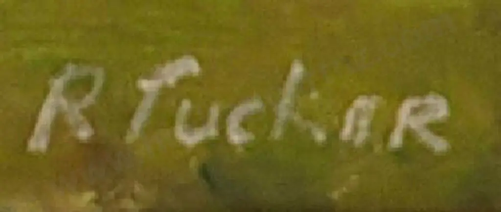 TUCKER, Rob - Small Meandering River  (Hutt River, Silverstream?) Image 1++