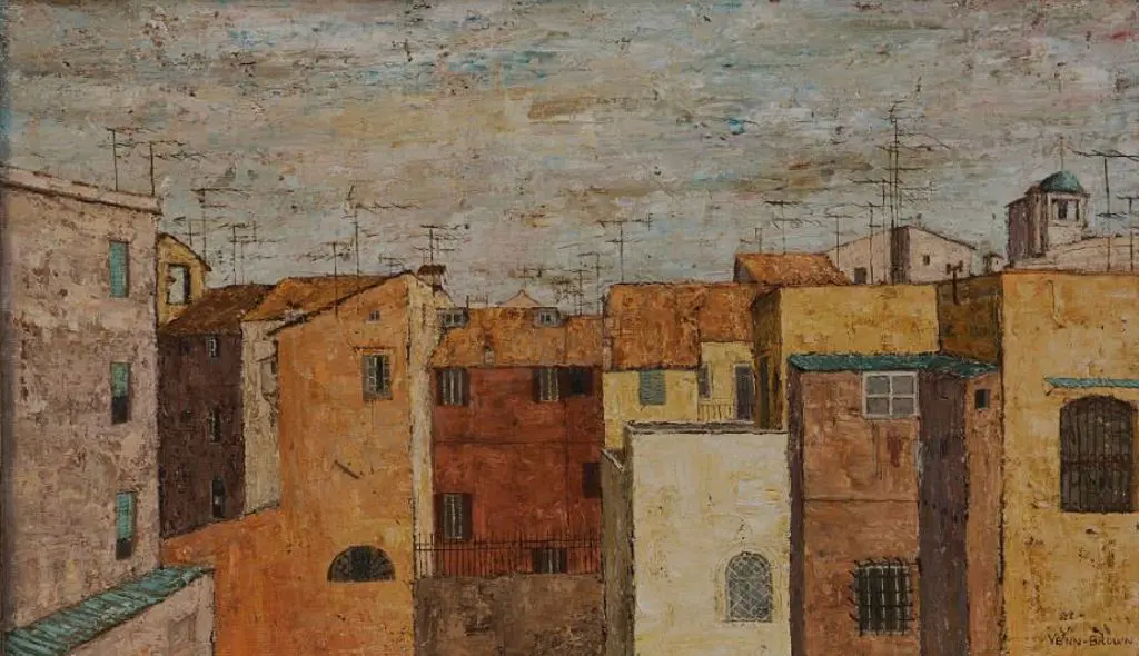 VENN-BROWN, Janet (1922-2021) - Cityscape Image 1++