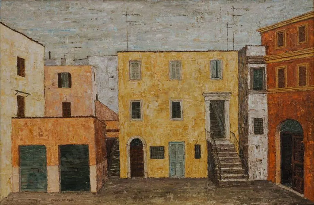 VENN-BROWN, Janet (1922-2021) - City Buildings Image 1++