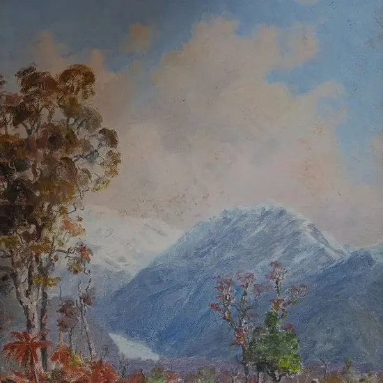 RICHARDSON, Ethel (1869-1946) - Southern Alps