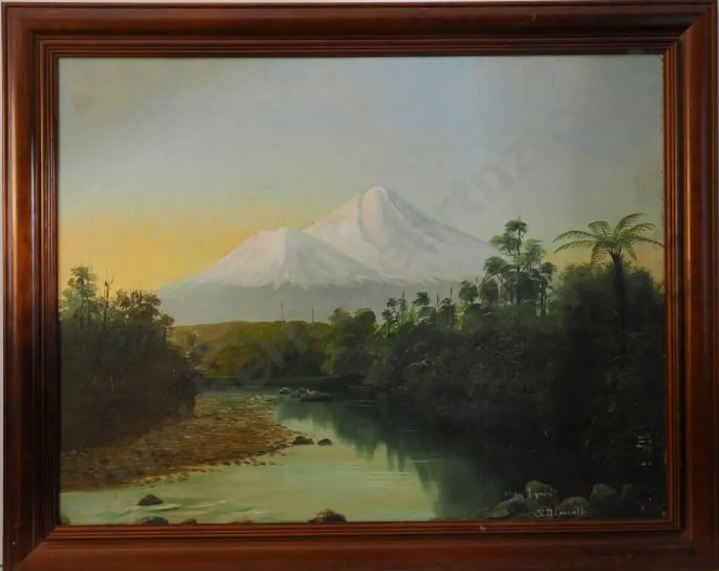 CONNELL, N.D. (19th Century) - Mount Egmont Image 1++