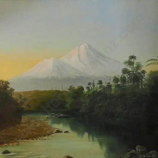 CONNELL, N.D. (19th Century) - Mount Egmont