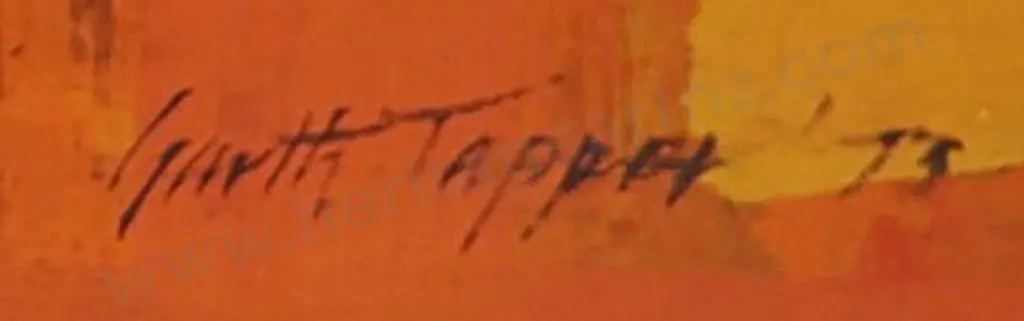 TAPPER, Garth (1927-1999) - Abstract Image 1++
