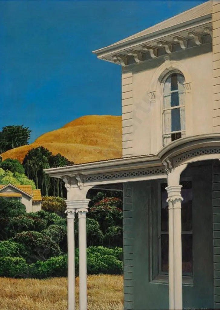 SIDDELL, Sir Peter (1935-2011) - Facing Mount St John, Auckland Image 1++