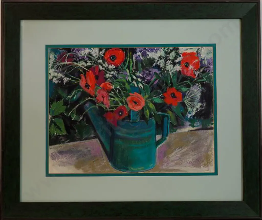 WILSON, Belinda (1954-) - Still life with Poppies Image 1++