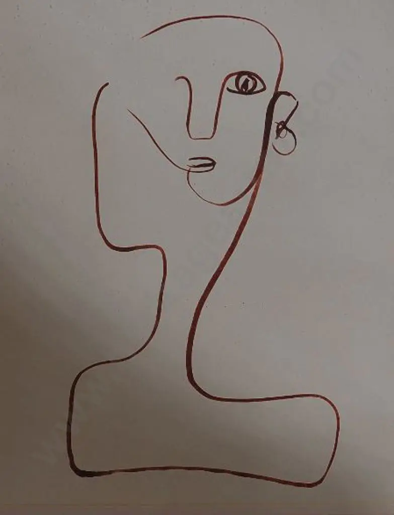 UNKNOWN Artist - Abstract sketch Image 1++