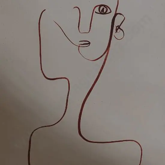 UNKNOWN Artist - Abstract sketch