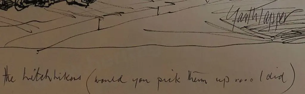 TAPPER, Garth (1927-1999) - The Hitchhikers - Would you Pick Them Up … Image 1++