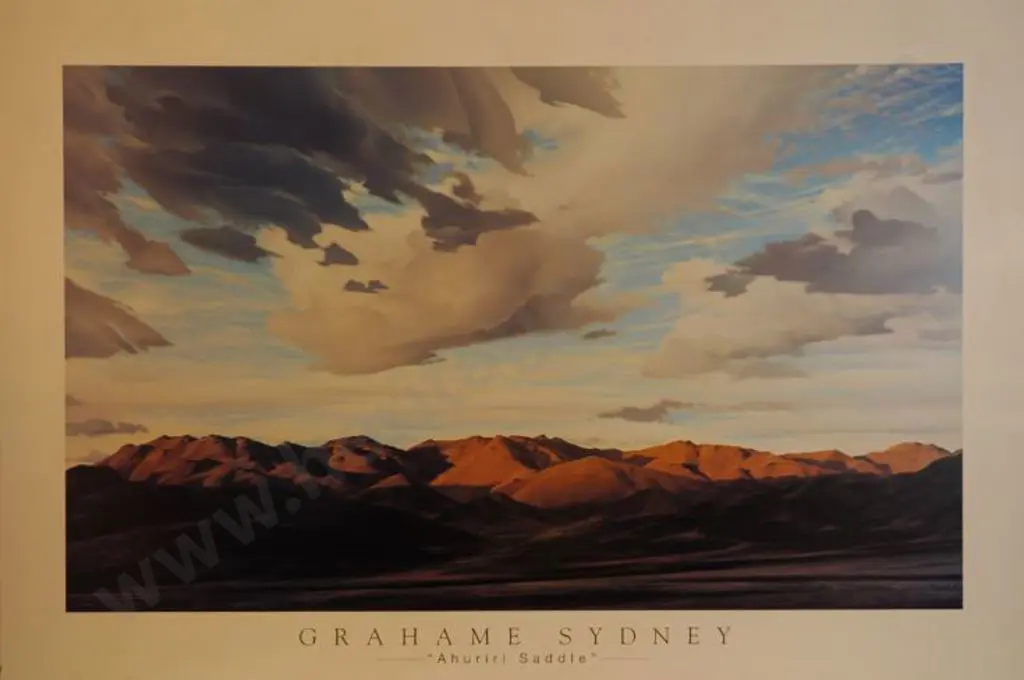 SYDNEY, Sir Grahame (1948-) - Ahuriri Saddle Image 1++