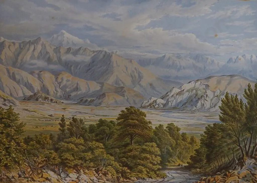 BARRAUD, Charles Decimus (1822-1897) - Clarence River Image 1++