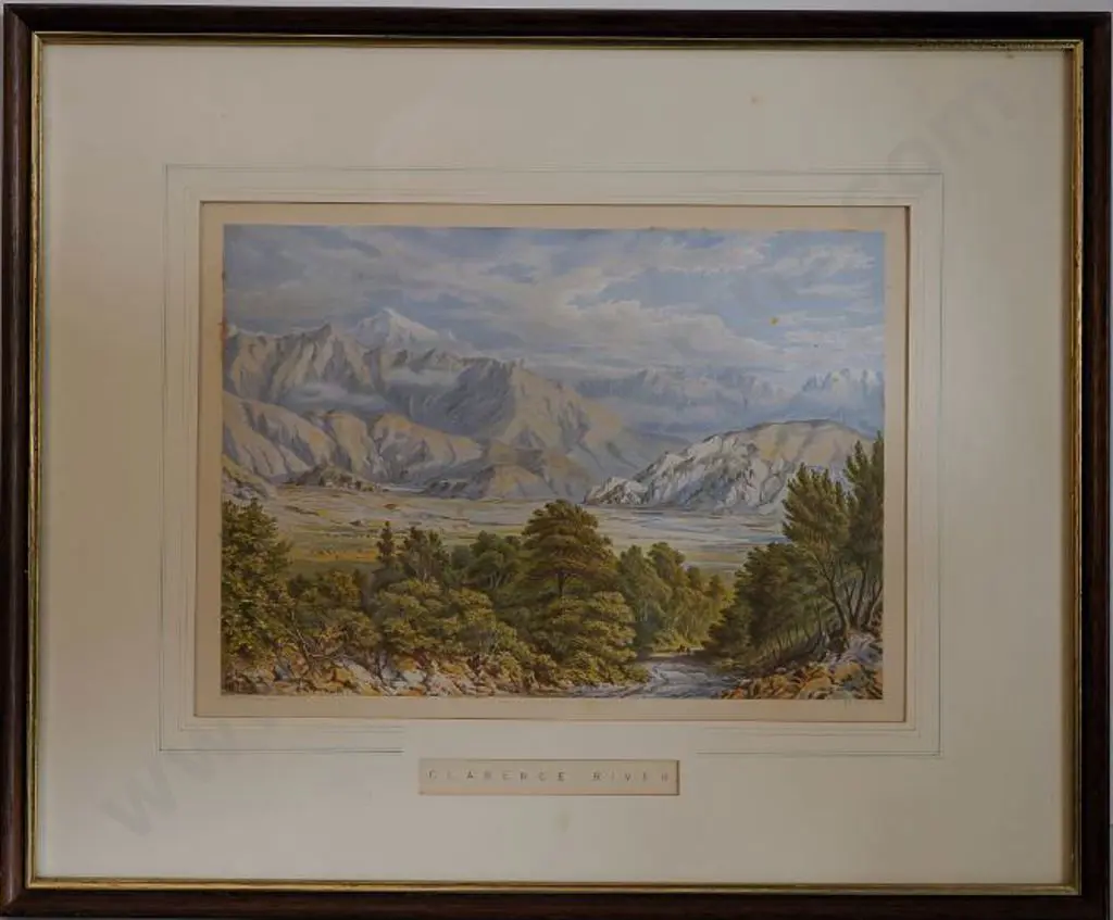 BARRAUD, Charles Decimus (1822-1897) - Clarence River Image 1++